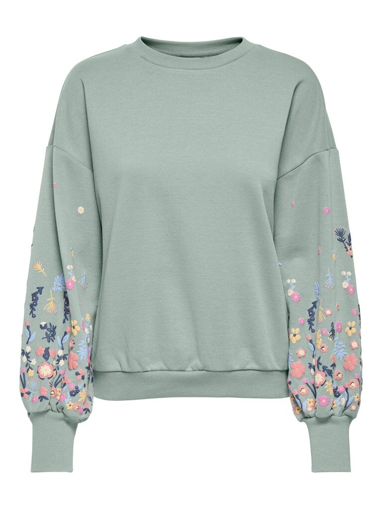 Sweatshirt mit floralem Druck Sweatshirt mit floralem Druck