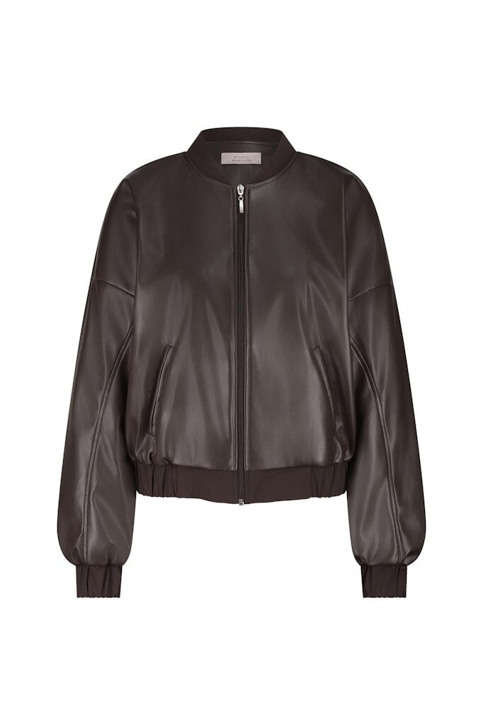 Bomberjacke in Lederoptik "Mayte"
