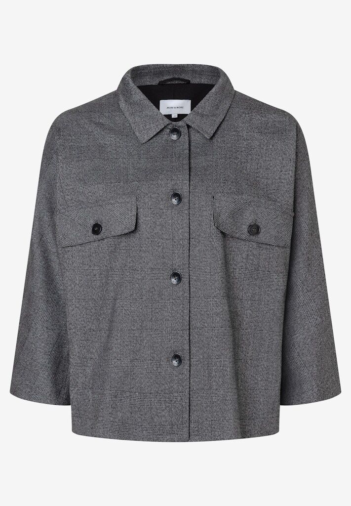 karierte Blazerjacke