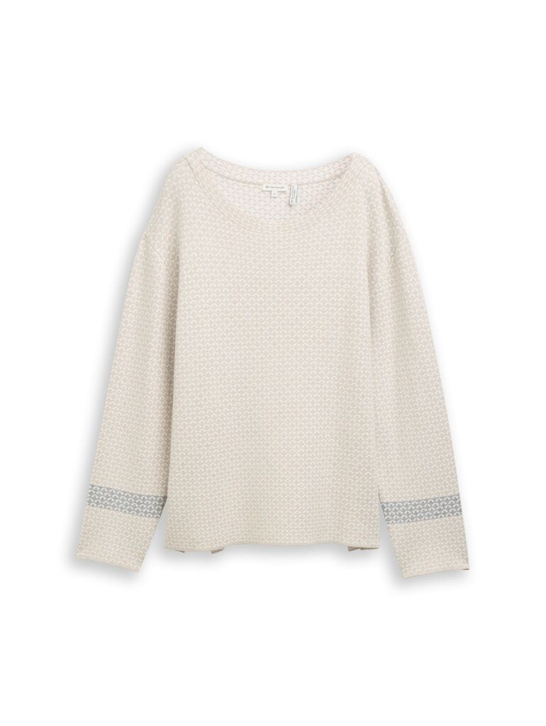Loose Fit Jacquard Strickpullover Loose Fit Jacquard Strickpullover