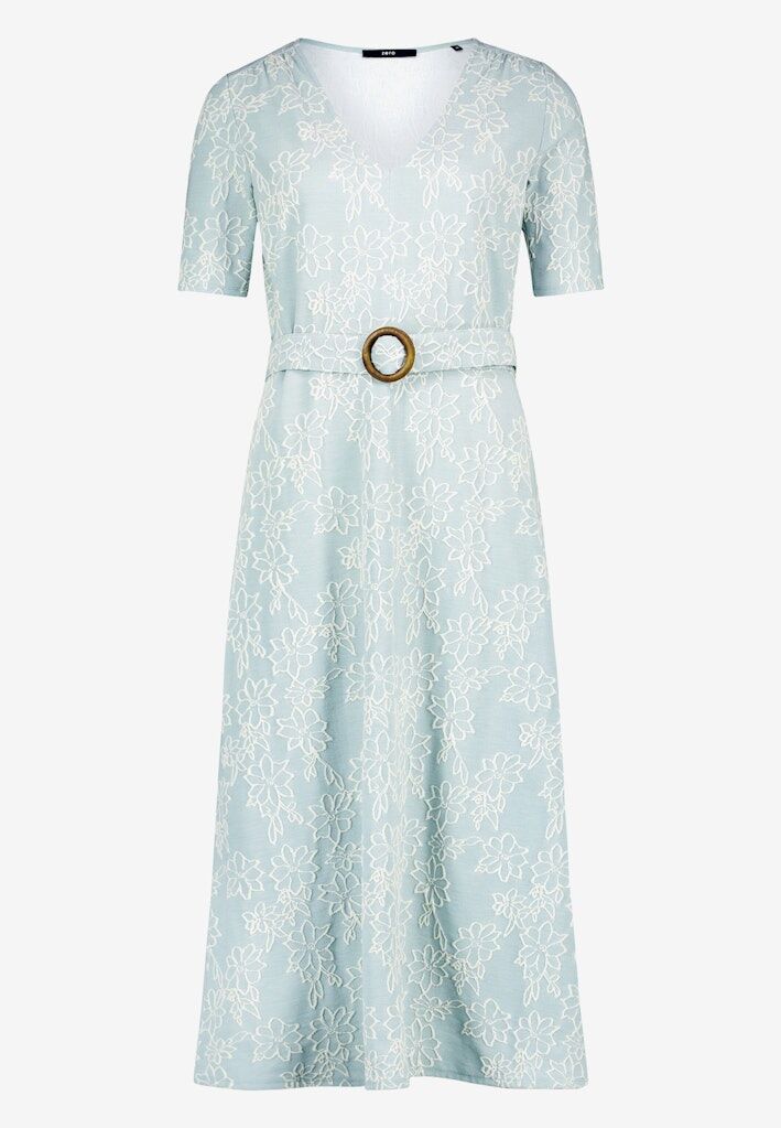 Midikleid mit Blumen-Stickerei Midikleid mit Blumen-Stickerei